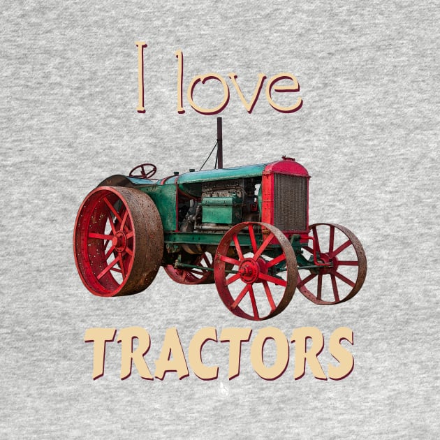 I Love Tractors Peter Brother by seadogprints